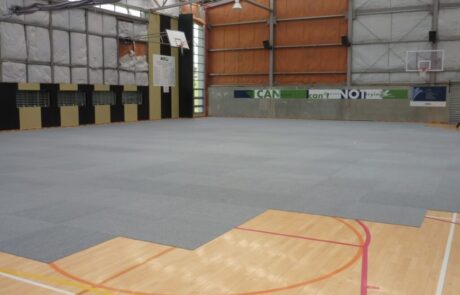 Whangaparaoa College floor protection by SmartSquare