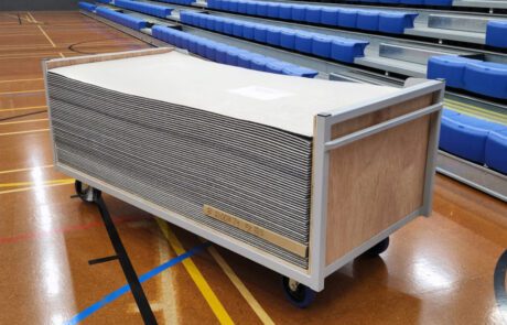 SMARTSQUARE Modular Carpet Tiles in Storage Trolley
